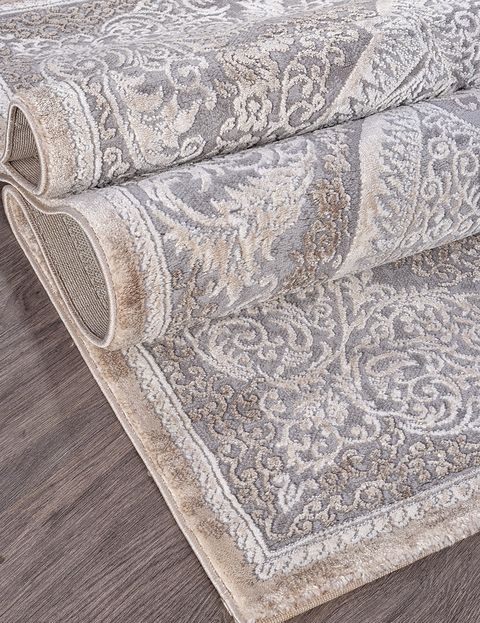 Ковер 03880C - GREY / BROWN - Прямоугольник - коллекция ARMINA