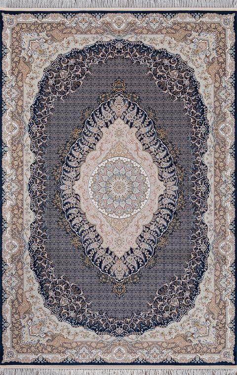 Ковер 227 - DARK BLUE - Прямоугольник - коллекция FARSI 1500