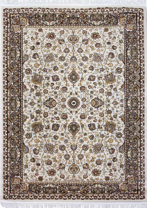 Ковер d203 - CREAM-BROWN - Прямоугольник - коллекция SHAHREZA