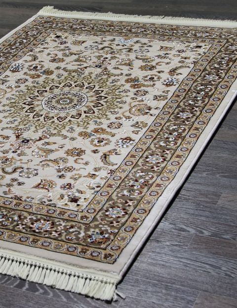 Ковер d210 - CREAM-BROWN - Прямоугольник - коллекция SHAHREZA