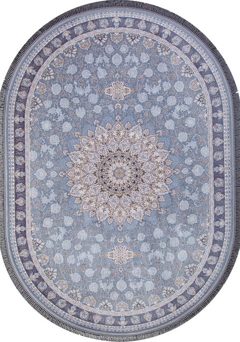 Ковер G253 - Pale-Blue - Овал - коллекция FARSI 1200